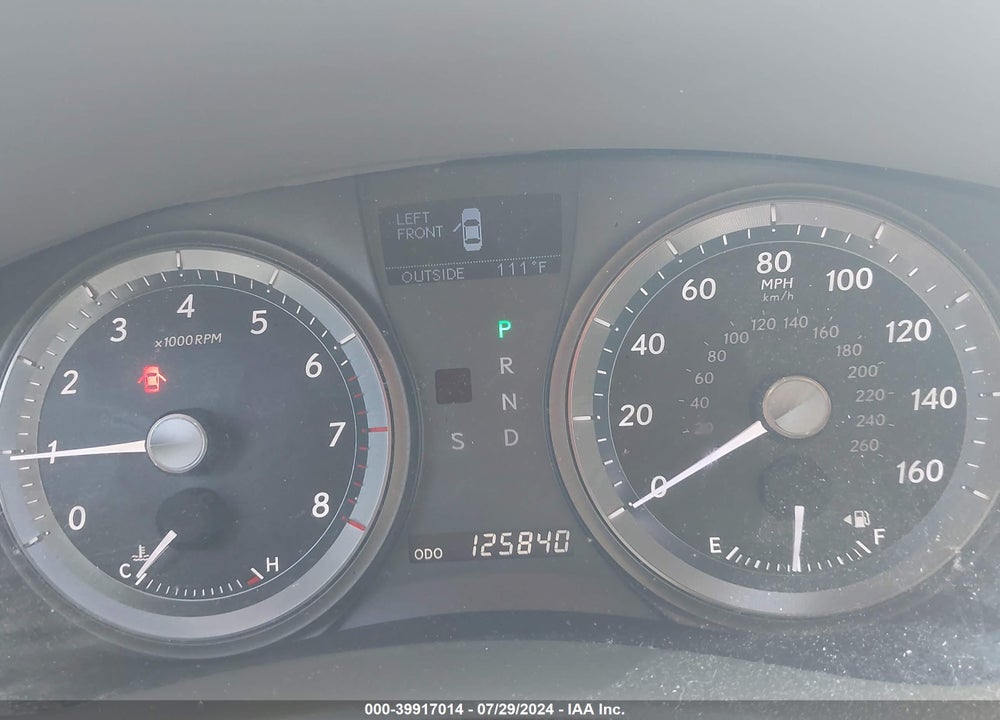 2007 LEXUS ES 350 VIN: JTHBJ46GX72034171