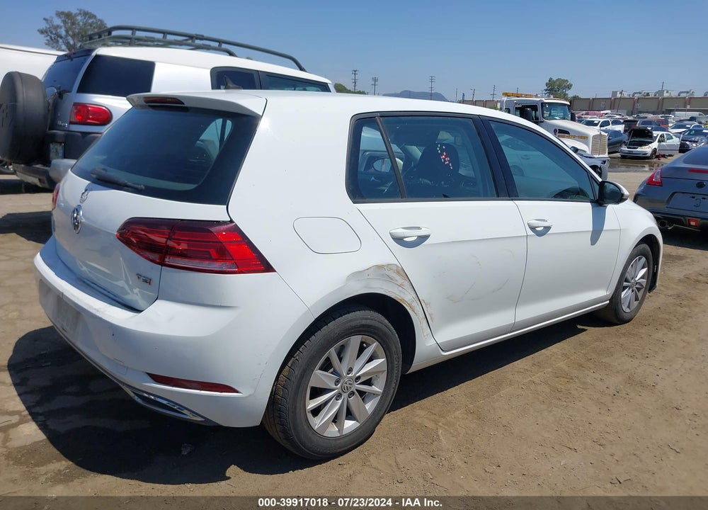 2018 VOLKSWAGEN GOLF TSI S/TSI SE VIN: 3VWG17AUXJM265509
