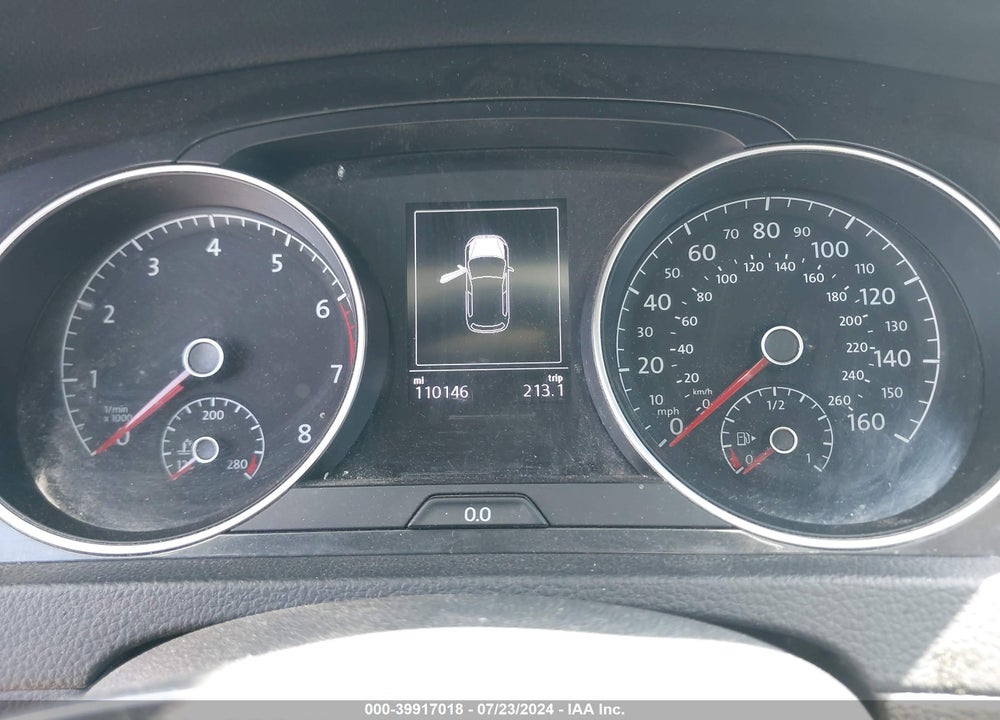 2018 VOLKSWAGEN GOLF TSI S/TSI SE VIN: 3VWG17AUXJM265509
