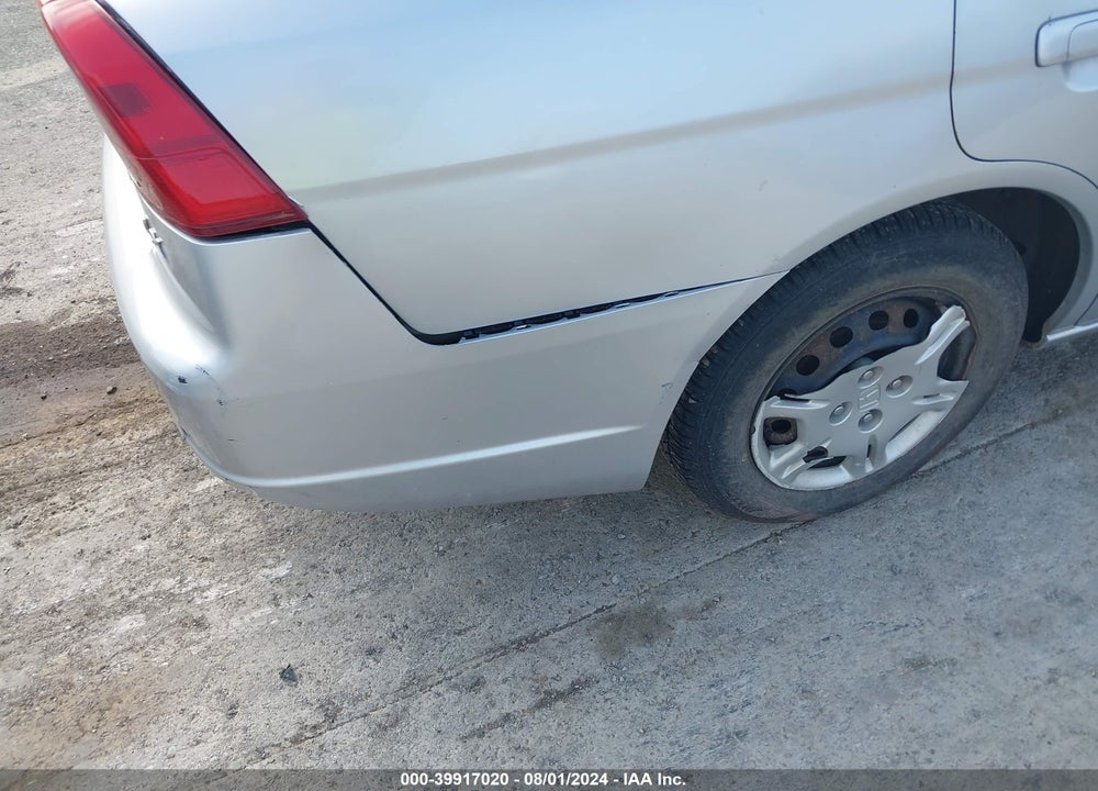 2002 HONDA CIVIC LX VIN: 2HGES16502H521891
