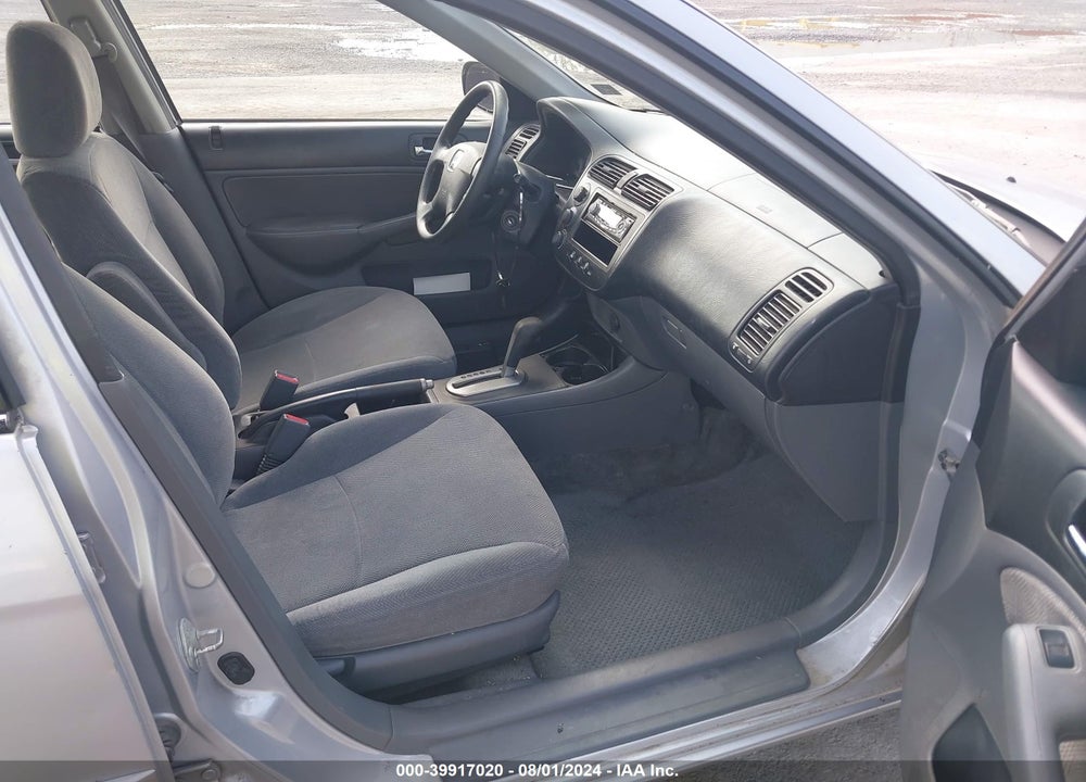 2002 HONDA CIVIC LX VIN: 2HGES16502H521891