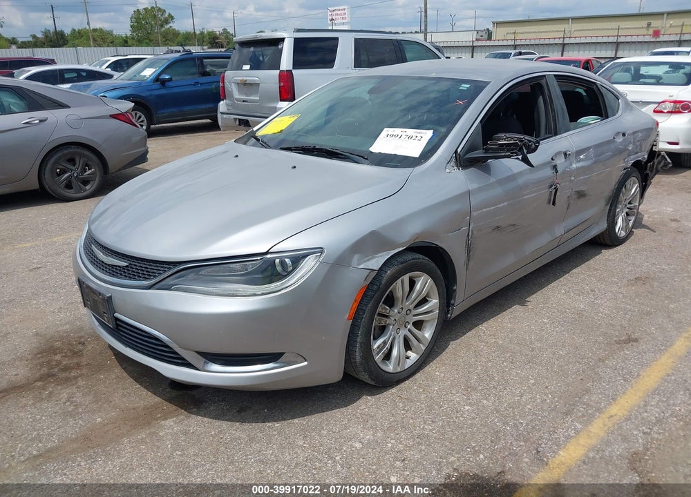 2015 CHRYSLER 200 LIMITED VIN: 1C3CCCAB6FN555704