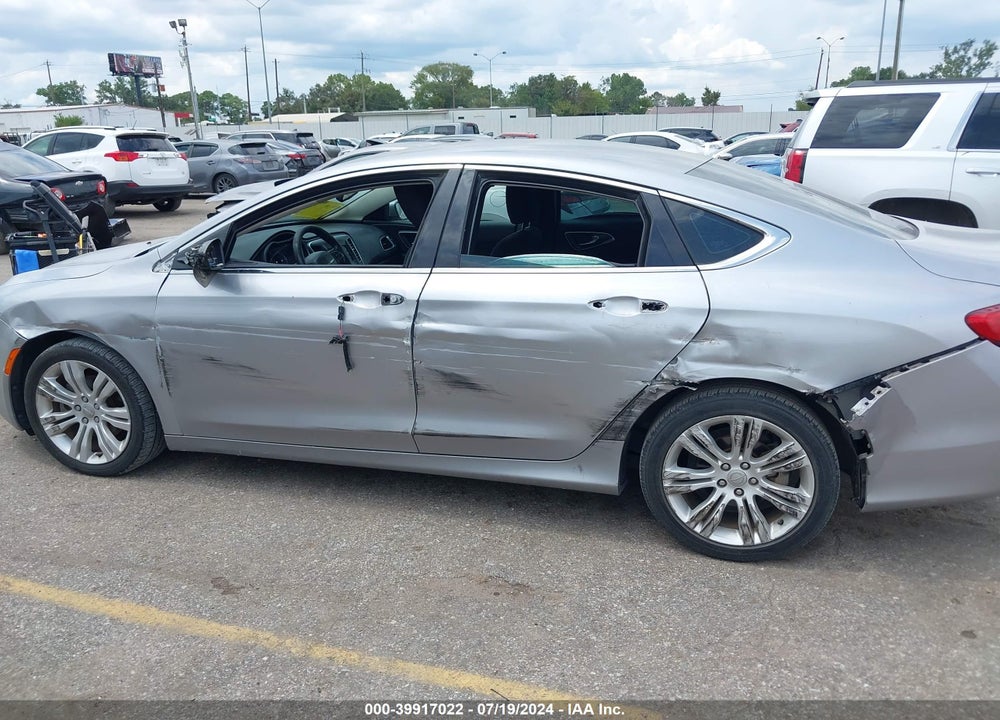 2015 CHRYSLER 200 LIMITED VIN: 1C3CCCAB6FN555704