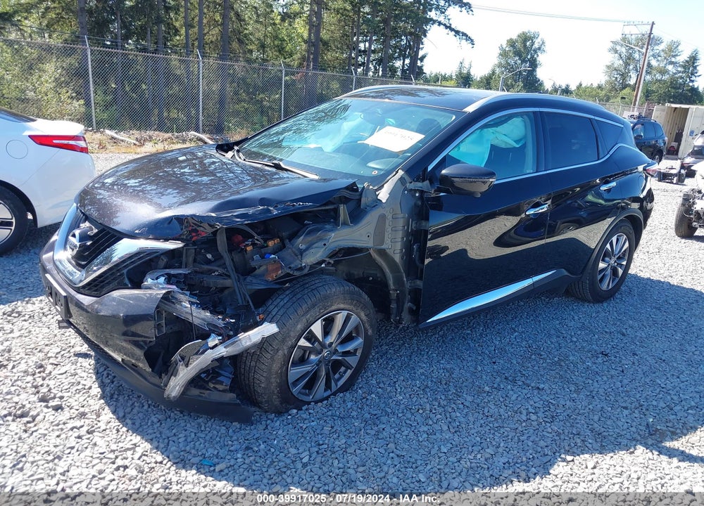 2018 NISSAN MURANO VIN: 5N1AZ2MH7JN110713