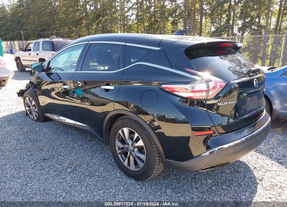 2018 NISSAN MURANO VIN: 5N1AZ2MH7JN110713