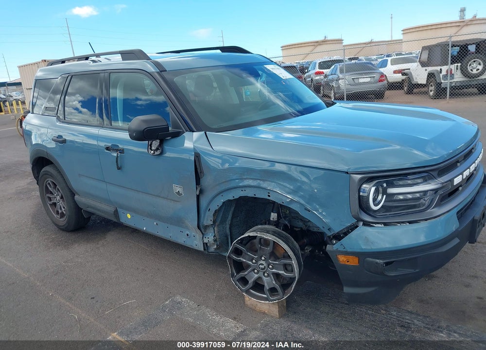 2022 FORD BRONCO SPORT BIG BEND VIN: 3FMCR9B62NRE35646