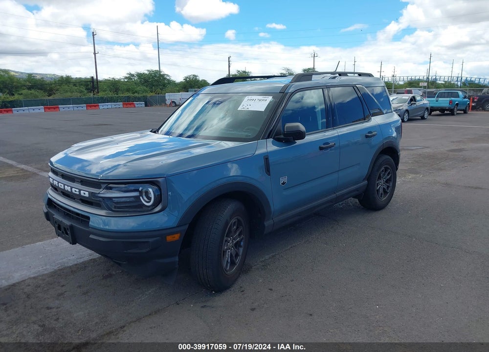 2022 FORD BRONCO SPORT BIG BEND VIN: 3FMCR9B62NRE35646