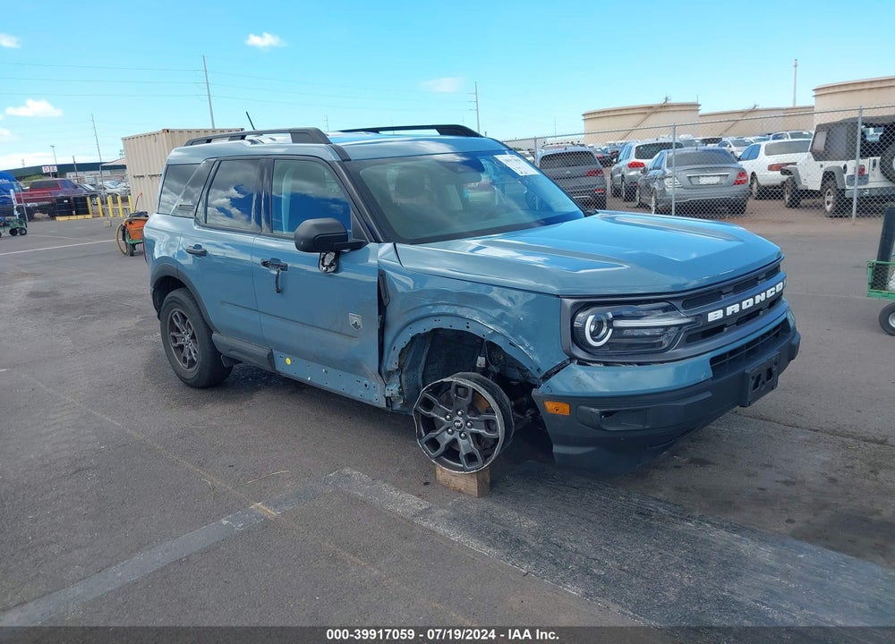 2022 FORD BRONCO SPORT BIG BEND VIN: 3FMCR9B62NRE35646