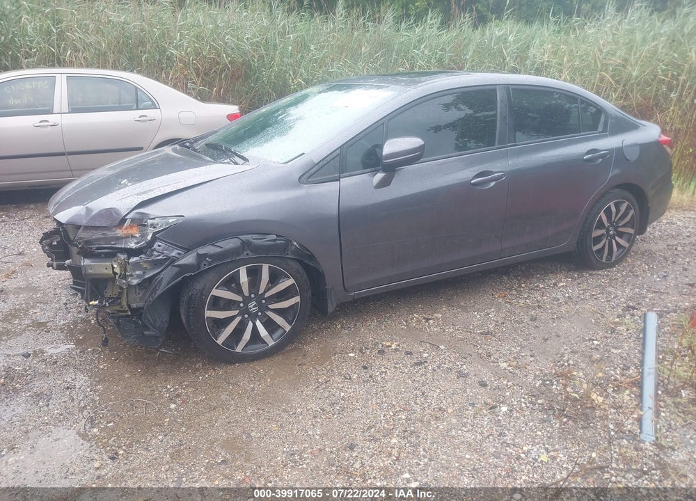 2014 HONDA CIVIC EX-L VIN: 2HGFB2F91EH520864