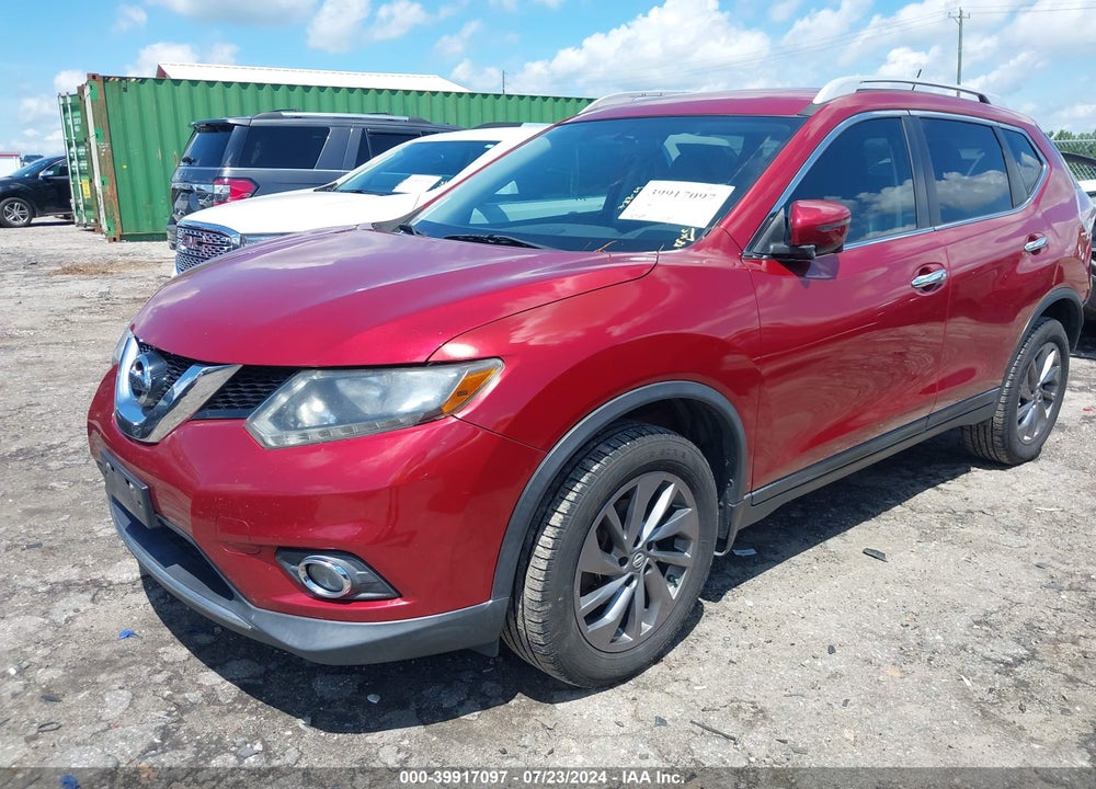 2016 NISSAN ROGUE SL VIN: 5N1AT2MV8GC740400