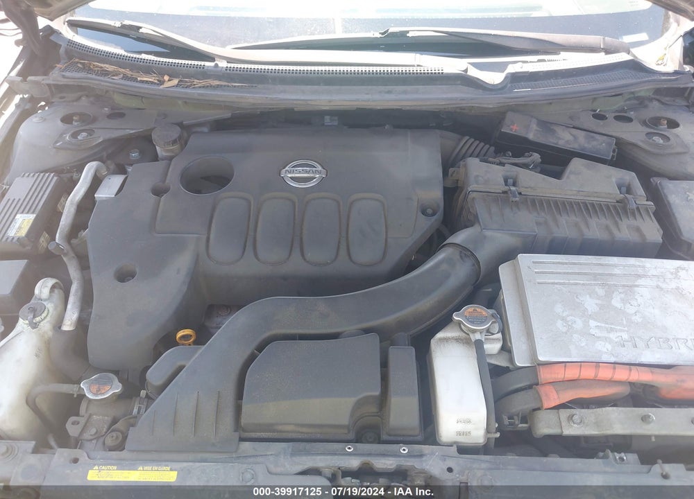 2008 NISSAN ALTIMA HYBRID VIN: 1N4CL21E28C235476