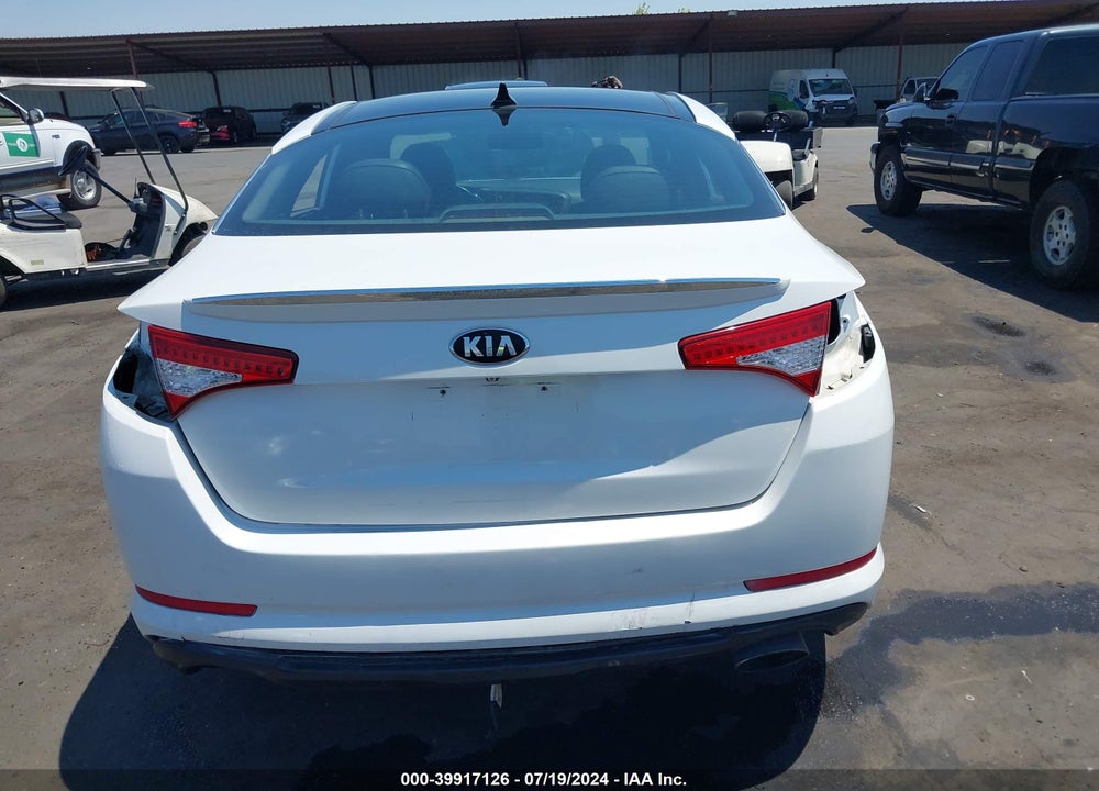 2013 KIA OPTIMA SX VIN: 5XXGR4A61DG092822