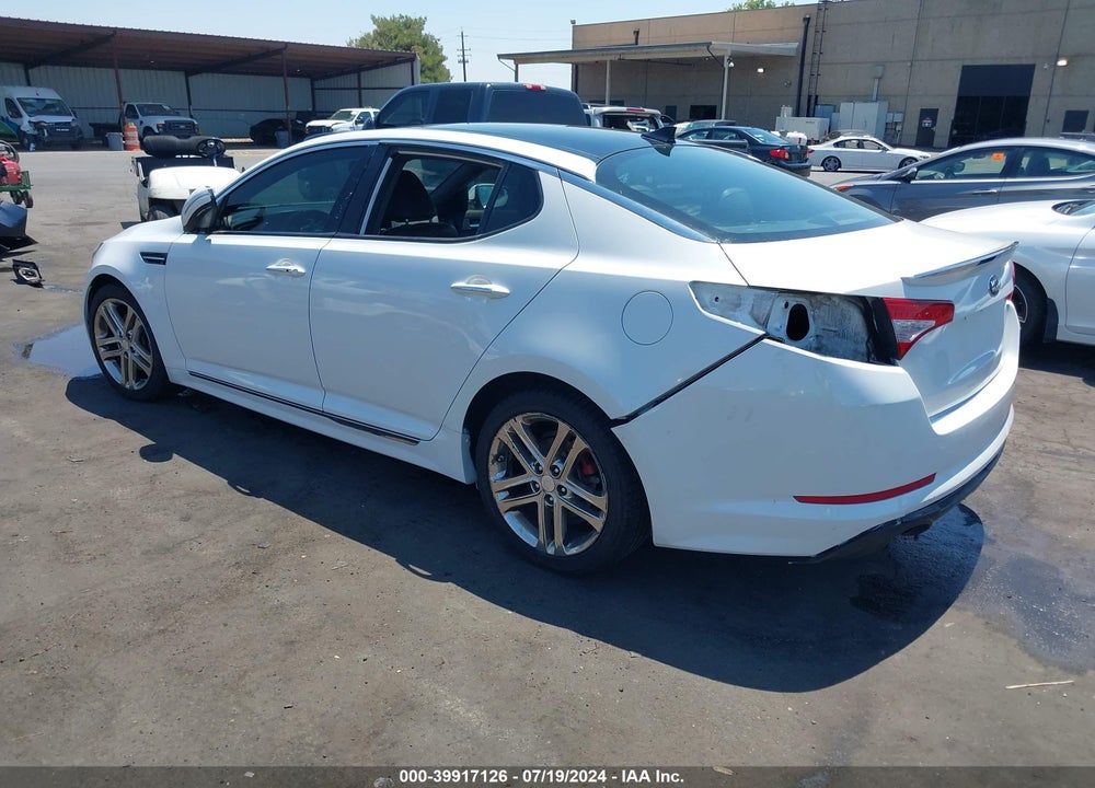 2013 KIA OPTIMA SX VIN: 5XXGR4A61DG092822