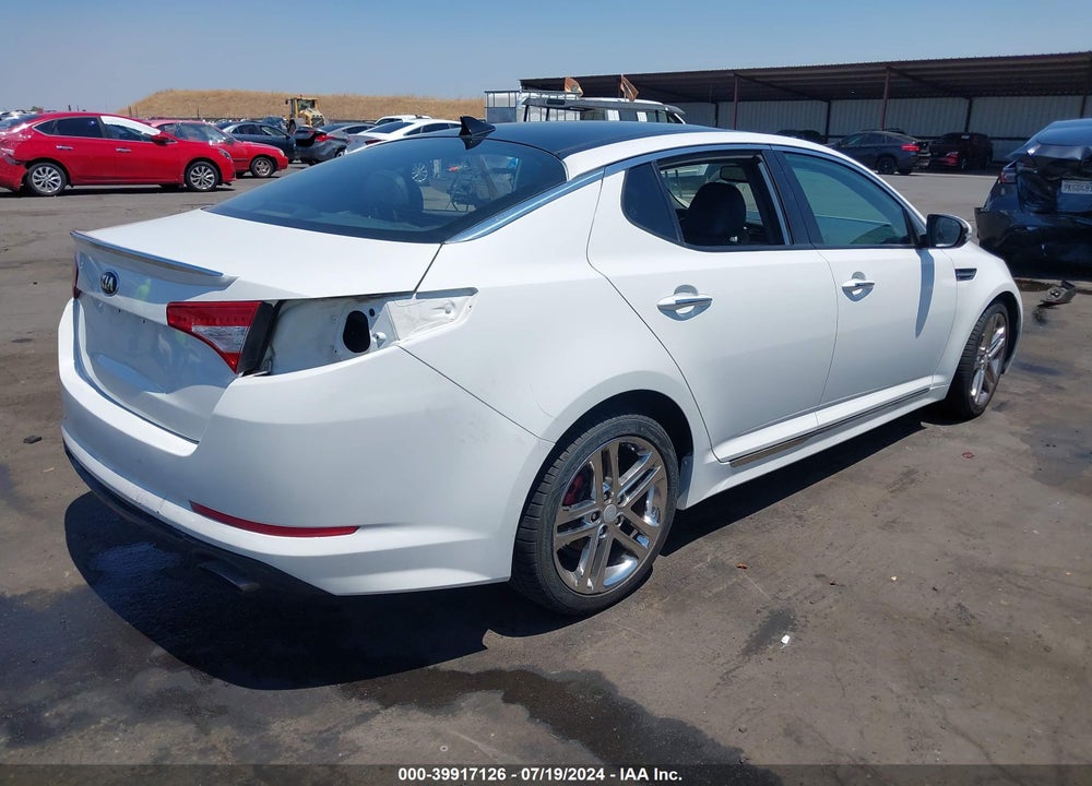 2013 KIA OPTIMA SX VIN: 5XXGR4A61DG092822