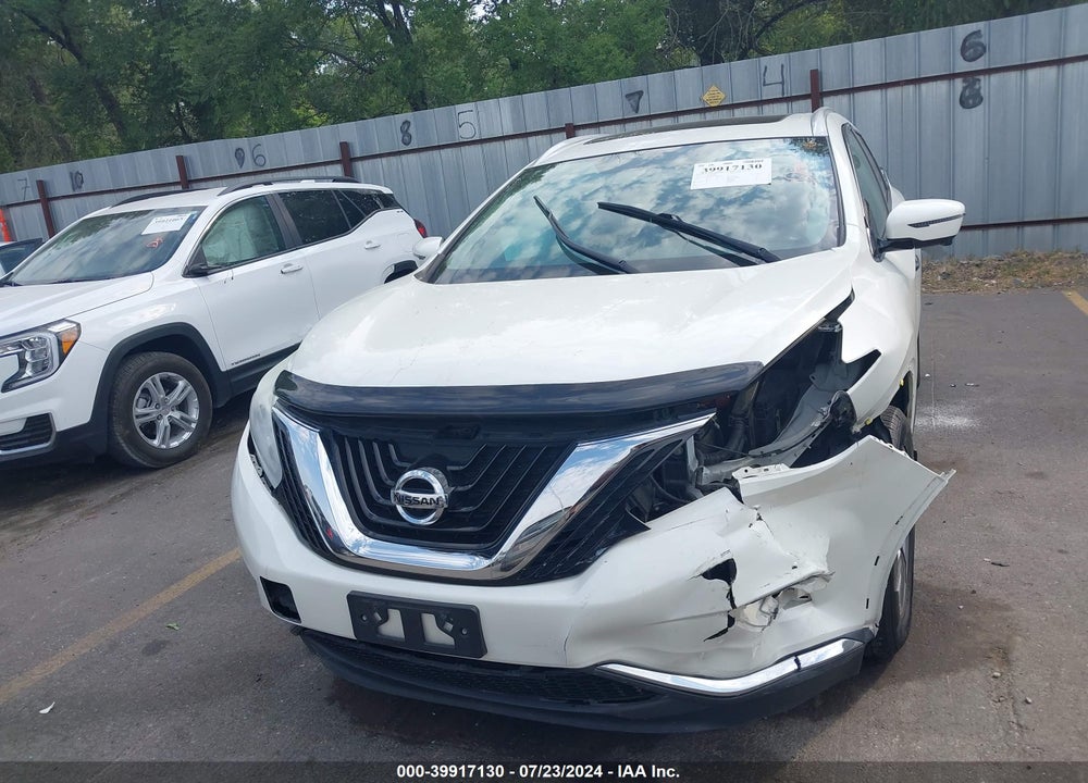 2016 NISSAN MURANO PLATINUM/S/SL/SV VIN: 5N1AZ2MH2GN137486