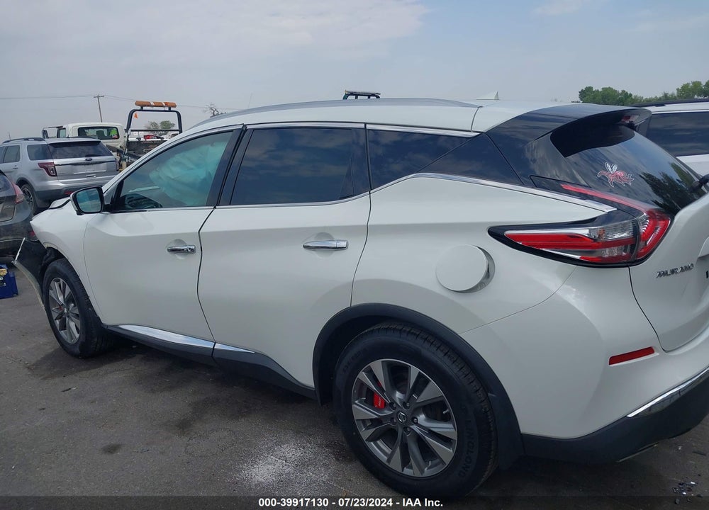 2016 NISSAN MURANO PLATINUM/S/SL/SV VIN: 5N1AZ2MH2GN137486