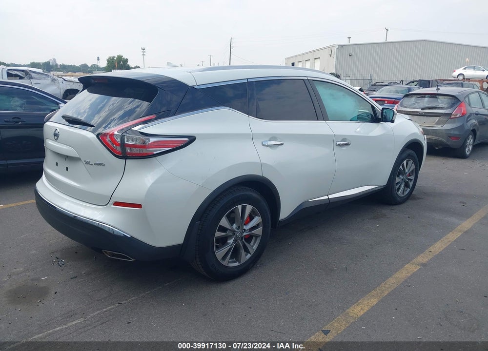 2016 NISSAN MURANO PLATINUM/S/SL/SV VIN: 5N1AZ2MH2GN137486