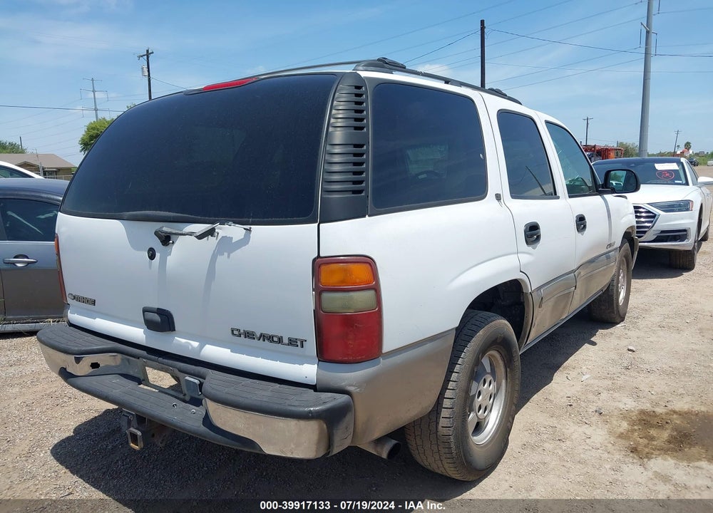 2000 CHEVROLET TAHOE ALL NEW LS VIN: 1GNEC13T6YJ153245