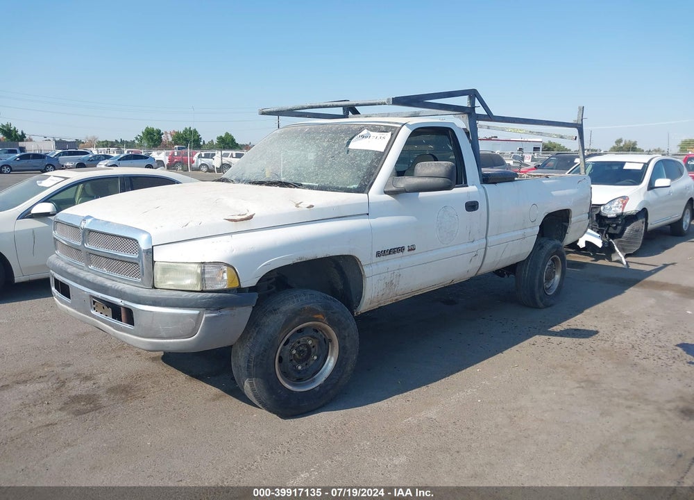 2002 DODGE RAM 2500 ST VIN: 3B7KF26Z92M309328