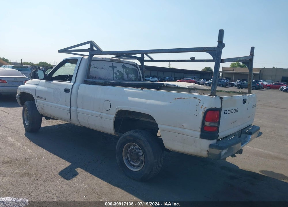 2002 DODGE RAM 2500 ST VIN: 3B7KF26Z92M309328