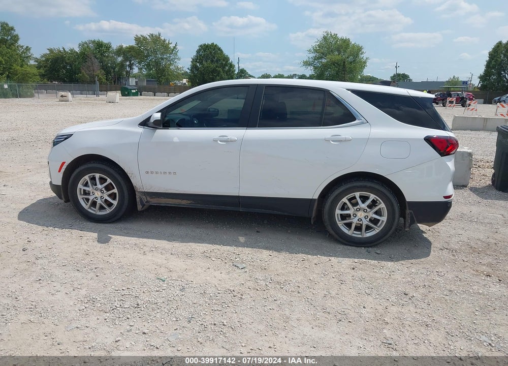 2022 CHEVROLET EQUINOX AWD LT VIN: 3GNAXUEV7NL220555