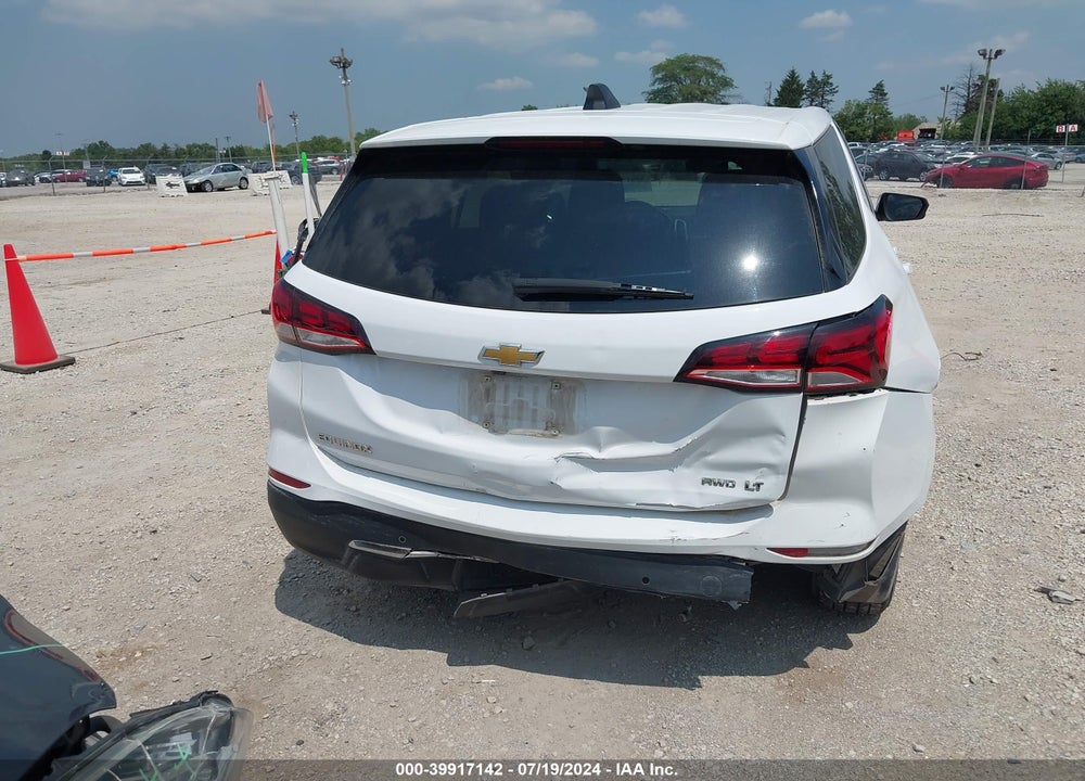 2022 CHEVROLET EQUINOX AWD LT VIN: 3GNAXUEV7NL220555