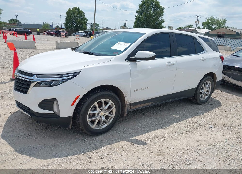 2022 CHEVROLET EQUINOX AWD LT VIN: 3GNAXUEV7NL220555