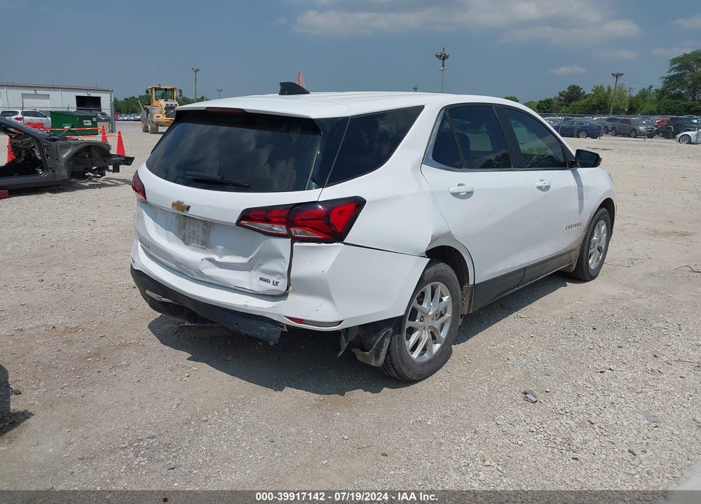 2022 CHEVROLET EQUINOX AWD LT VIN: 3GNAXUEV7NL220555