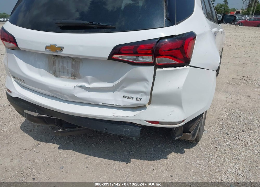 2022 CHEVROLET EQUINOX AWD LT VIN: 3GNAXUEV7NL220555
