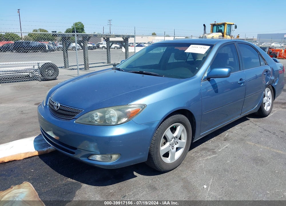 2003 TOYOTA CAMRY SE VIN: JTDBE32K930244342