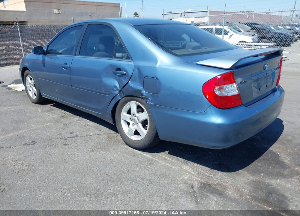 2003 TOYOTA CAMRY SE VIN: JTDBE32K930244342