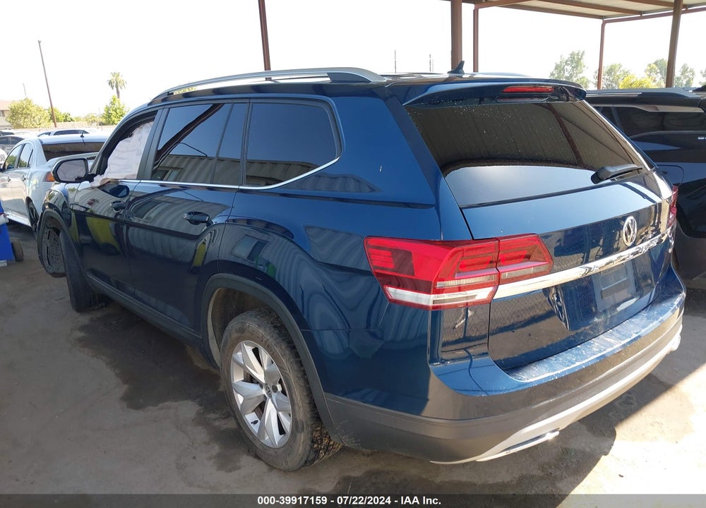 2018 VOLKSWAGEN ATLAS VIN: 1V2GR2CA7JC538889