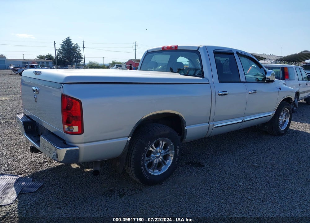 2006 DODGE RAM 1500 ST VIN: 1D7HA18KX6J161783