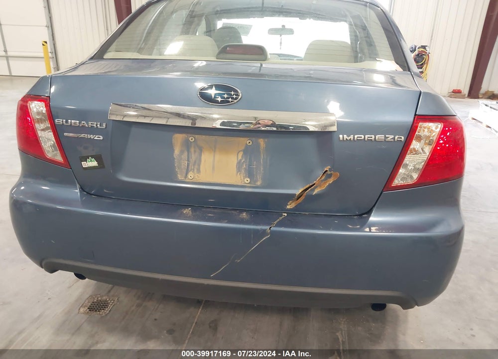 2010 SUBARU IMPREZA 2.5I VIN: JF1GE6A69AG513901