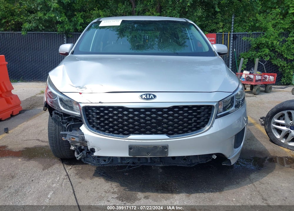 2016 KIA SEDONA VIN: KNDMA5C10G6135342