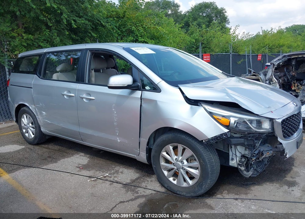 2016 KIA SEDONA VIN: KNDMA5C10G6135342