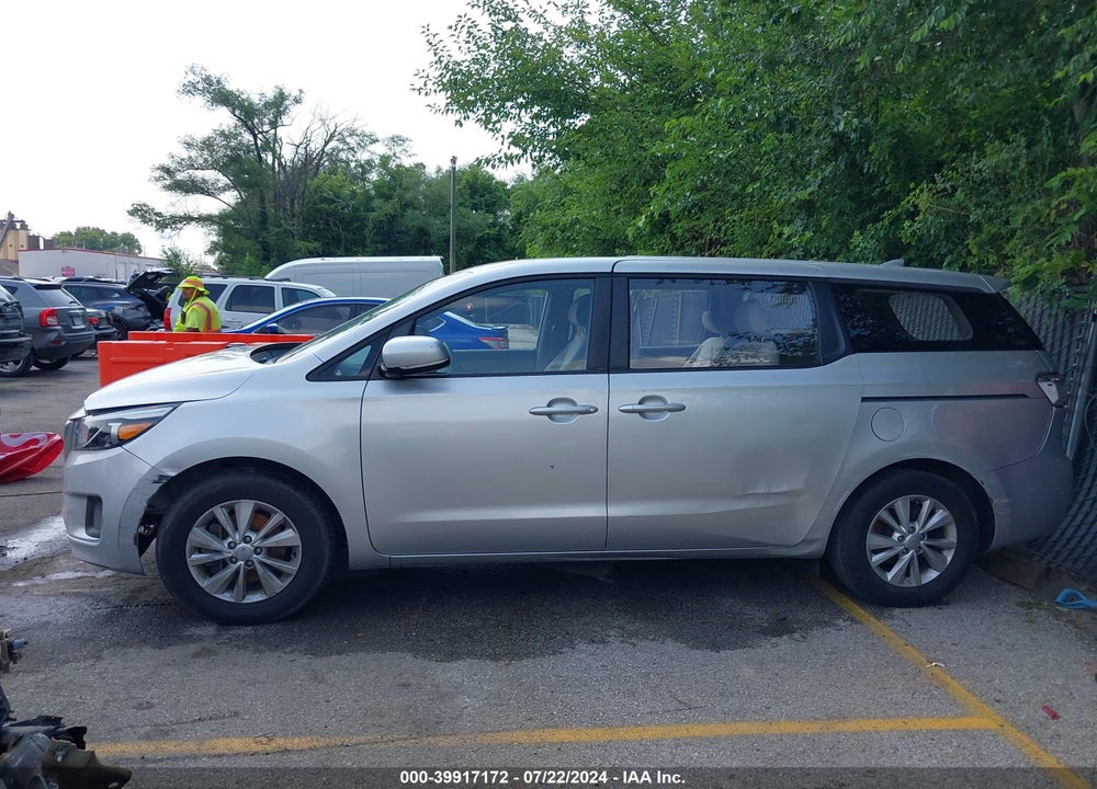 2016 KIA SEDONA VIN: KNDMA5C10G6135342