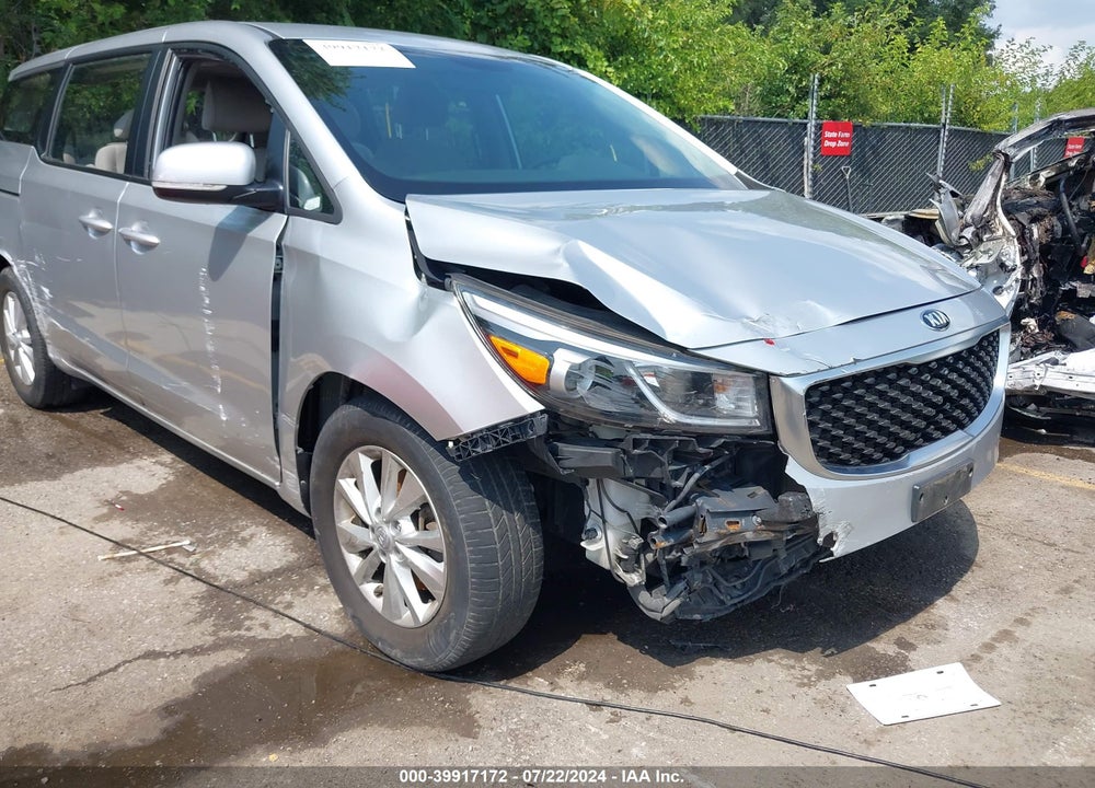 2016 KIA SEDONA VIN: KNDMA5C10G6135342