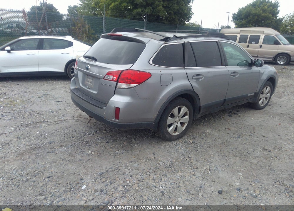 2011 SUBARU OUTBACK 2.5I PREMIUM VIN: 4S4BRBCC4B3401175