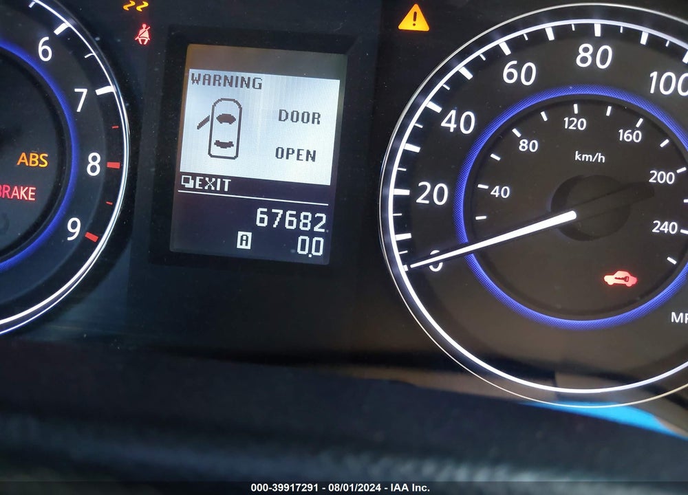 2013 INFINITI G37 JOURNEY VIN: JN1CV6EK0DM922426