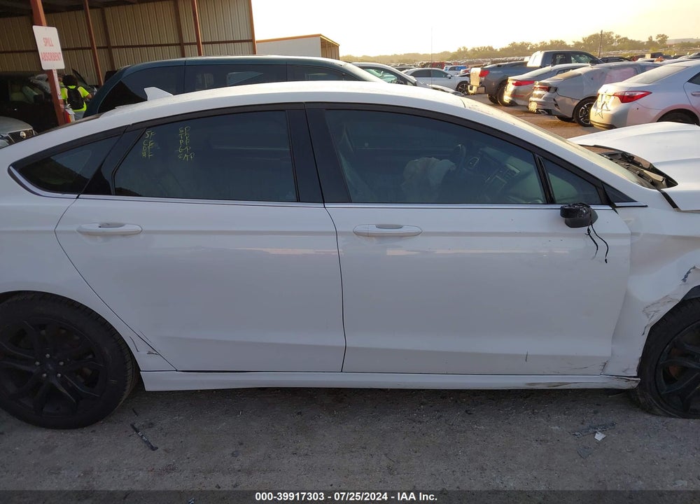 2019 FORD FUSION SE VIN: 3FA6P0HD1KR169790
