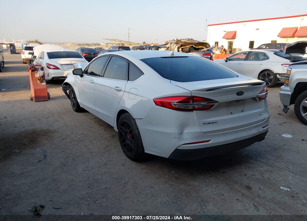 2019 FORD FUSION SE VIN: 3FA6P0HD1KR169790