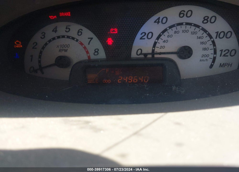 2003 TOYOTA ECHO VIN: JTDBT123930273410