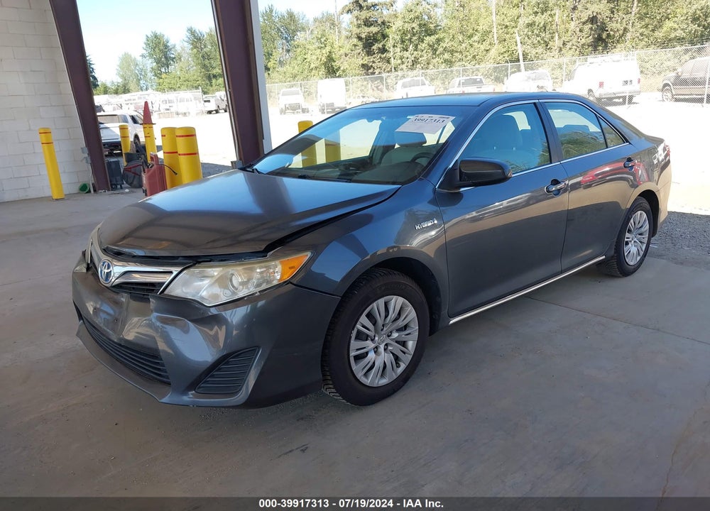 2012 TOYOTA CAMRY HYBRID LE VIN: 4T1BD1FK2CU008024
