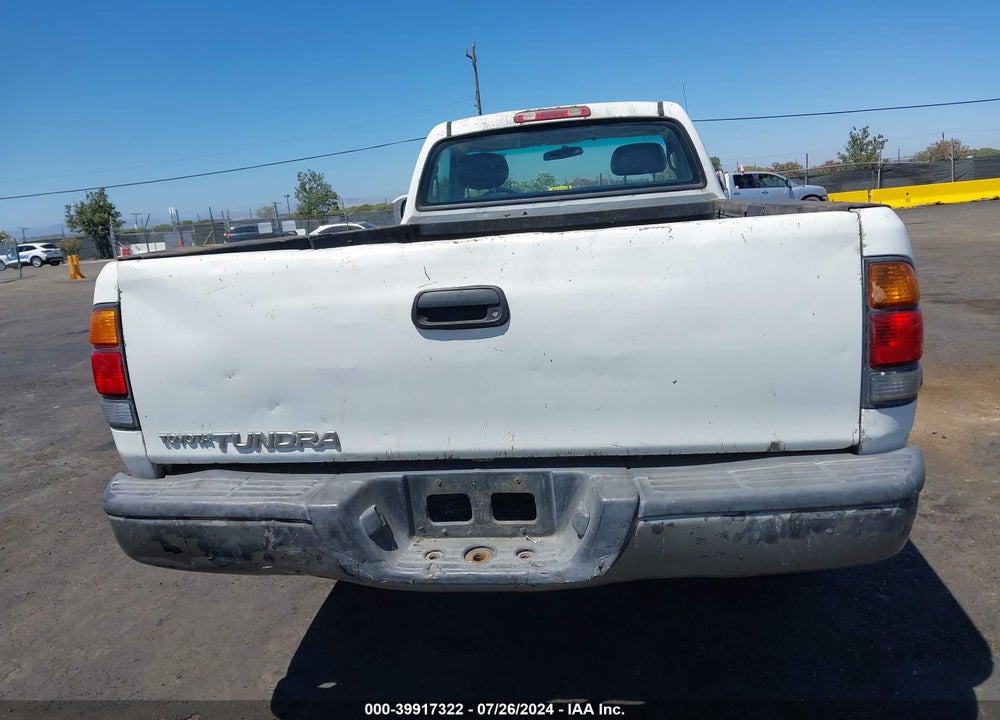 2001 TOYOTA TUNDRA VIN: 5TBJN32191S204199