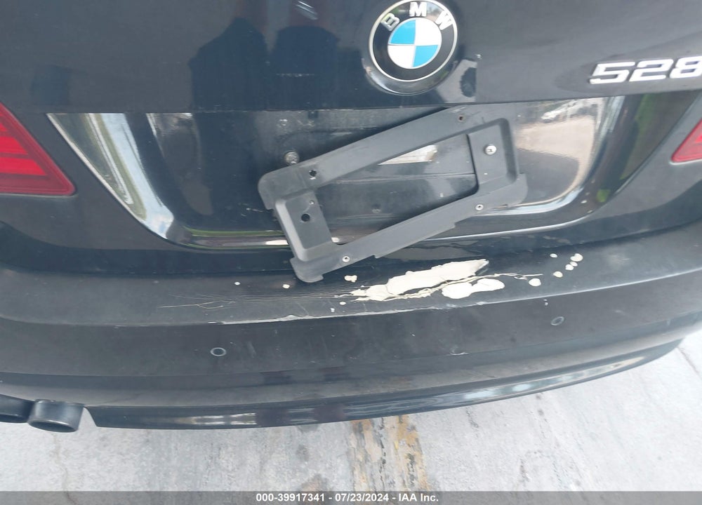 2013 BMW 528I VIN: WBAXG5C54DD234605