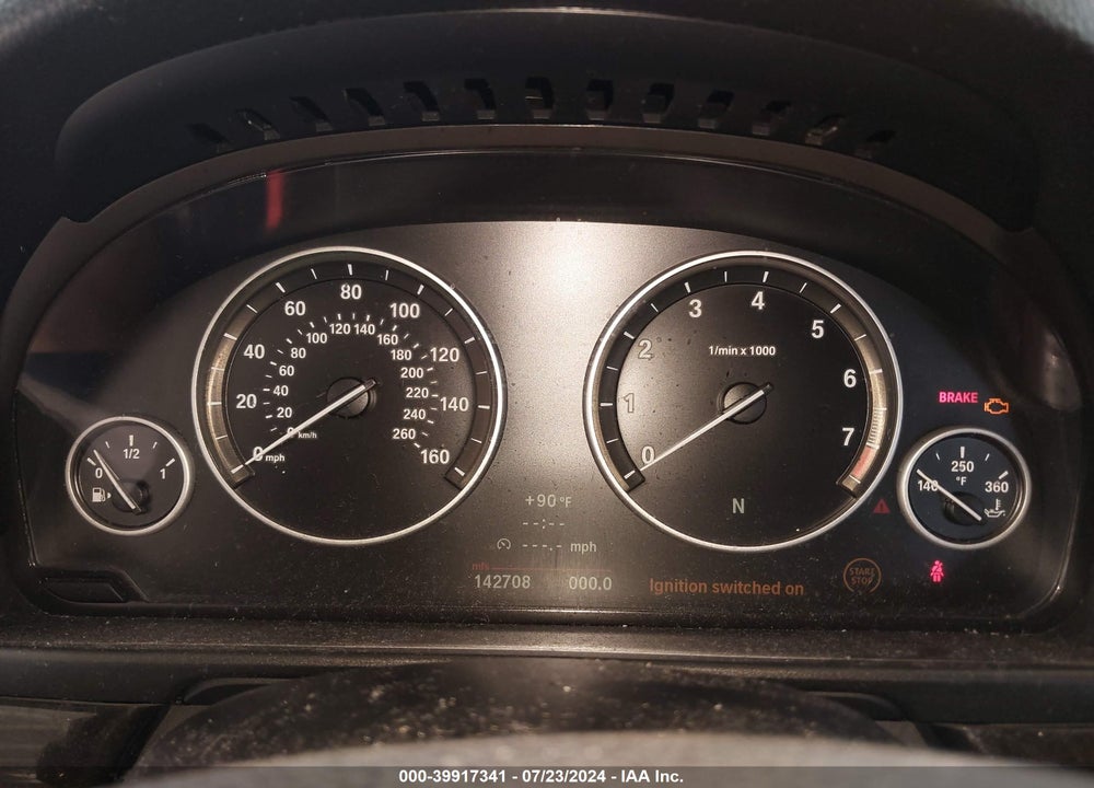 2013 BMW 528I VIN: WBAXG5C54DD234605