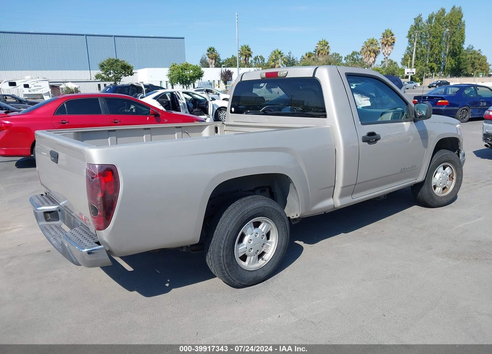2005 GMC CANYON SL VIN: 1GTCS146458155381