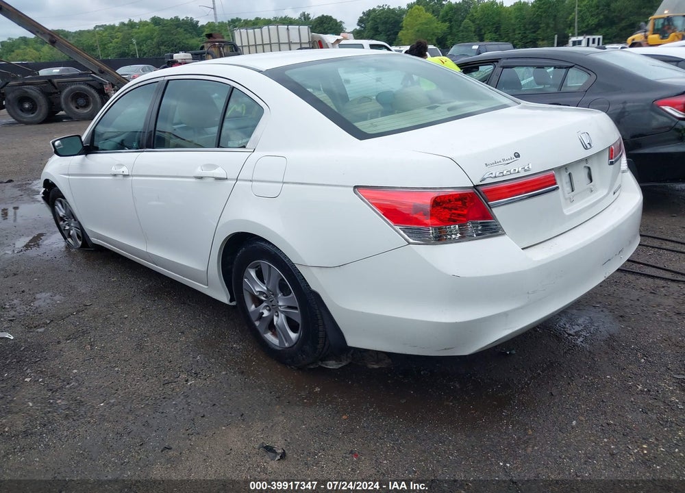 2012 HONDA ACCORD 2.4 SE VIN: 1HGCP2F62CA191419