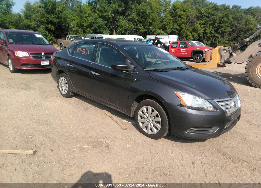 2014 NISSAN SENTRA SV VIN: 3N1AB7AP0EL669109